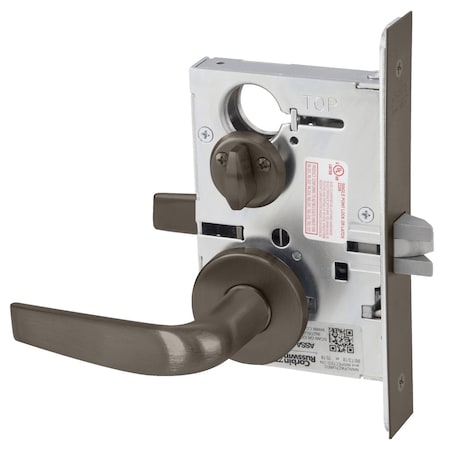 Corbin Russwin Privacy Mortise Lock, CS Lever, A Rose, Oil Rubbed Bronze ML2060 CSA 613